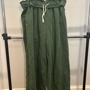 Urban Outfitters Green Drawstring Pants